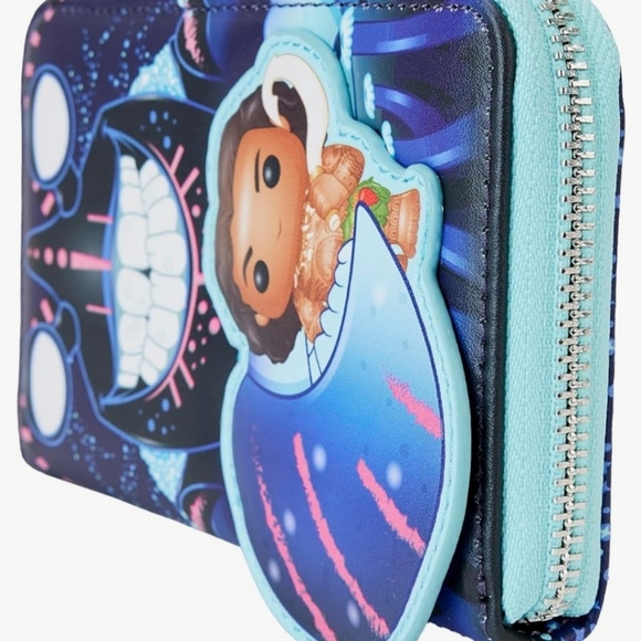 #47 Loungefly Disney Villains: Moana - Tamatoa Glow in The Dark Mini-Backpack. main image 9